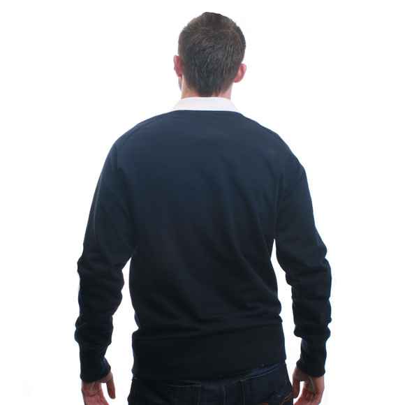 PS Paul Smith Mens Blue Paul Smith Jeans Zebra Navy Sweatshirt #3