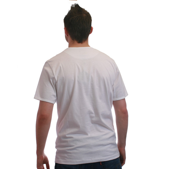 Pretty Green Mens White Pretty Green White Rays Crew Neck Tee main image