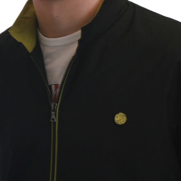 Pretty Green Mens Black Pretty Green Black/Lime Monkey Jacket main image