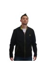 Pretty Green Mens Black Pretty Green Black/Lime Monkey Jacket