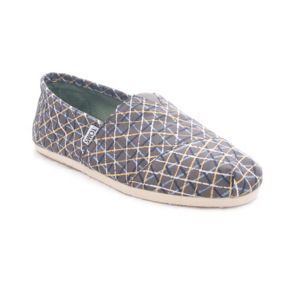 Toms Mens Brown Classic Canvas Espadrilles main image