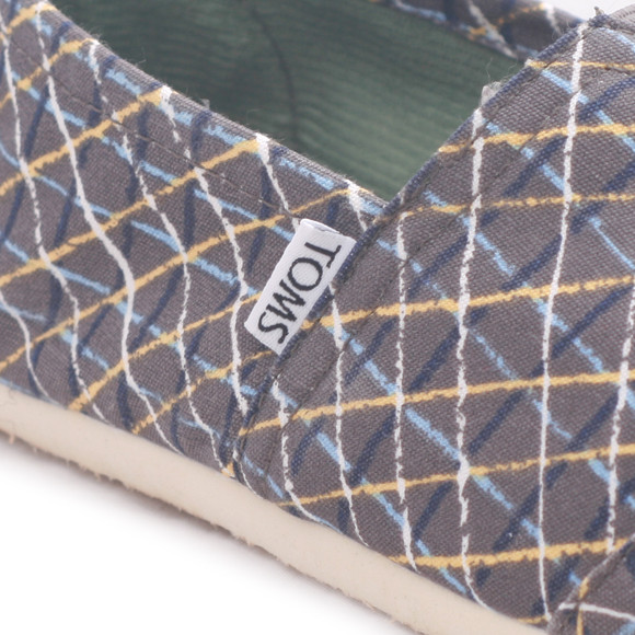 Toms Mens Brown Classic Canvas Espadrilles main image