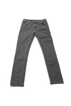 Nudie Jeans Mens Grey Nudie Faded Black Thin Finn Dry Stretch Jean
