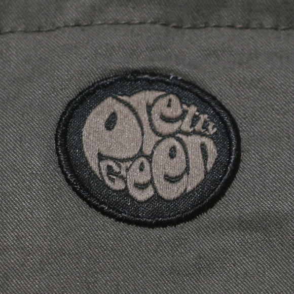 Pretty Green Mens Green Pretty Green Khaki Walker Jacket main image