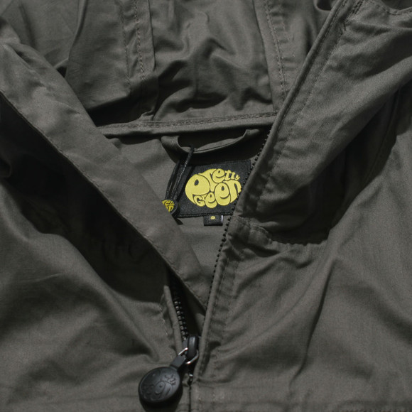 Pretty Green Mens Green Pretty Green Khaki Walker Jacket main image