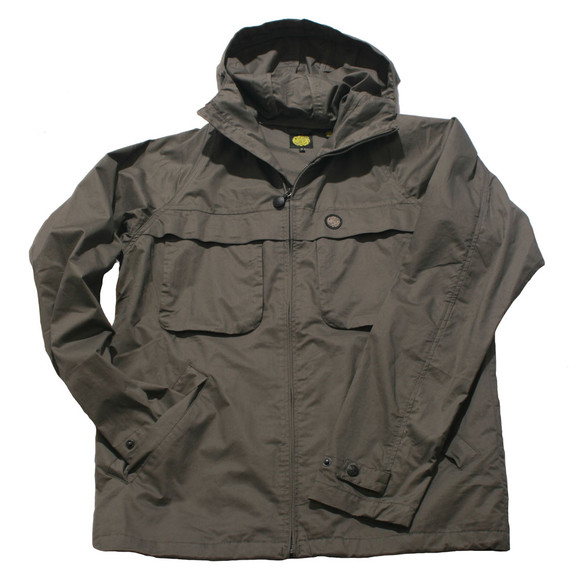 Pretty Green Mens Green Pretty Green Khaki Walker Jacket main image