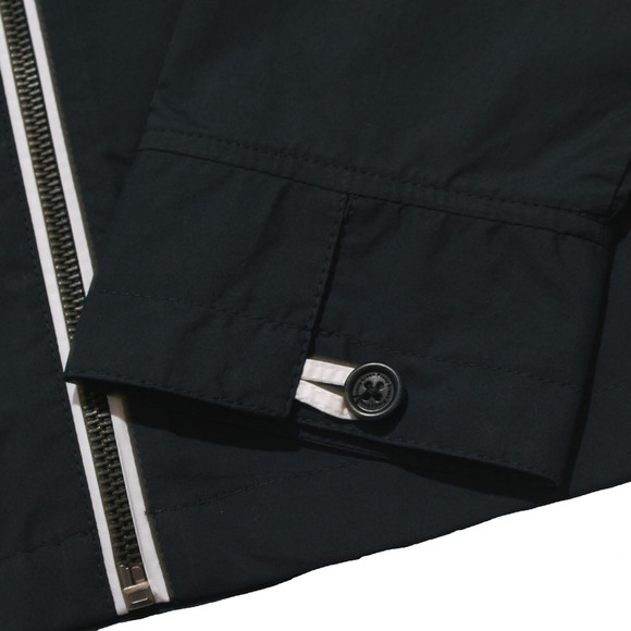 Pretty Green Mens Blue Pretty Green Navy/White Monkey Jacket main image