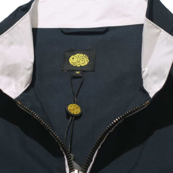 Pretty Green Mens Blue Pretty Green Navy/White Monkey Jacket main image