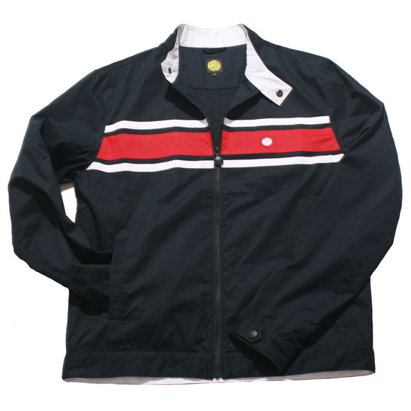 Pretty Green Mens Blue Pretty Green New GP Jacket main image