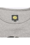Pretty Green Mens Grey Pretty Green Light Grey Black Solid PG Print