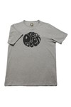 Pretty Green Mens Grey Pretty Green Light Grey Black Solid PG Print