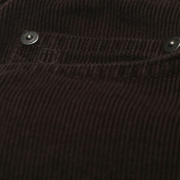 Gant Mens Brown Gant Stone Black Coffee Washed Cord Jean main image