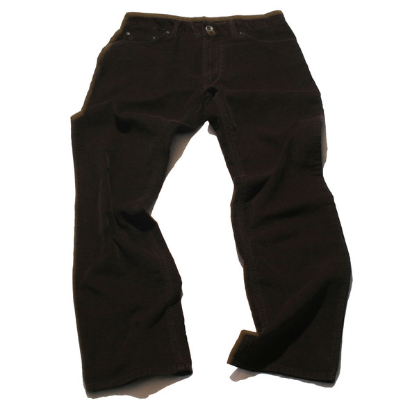 Gant Mens Brown Gant Stone Black Coffee Washed Cord Jean main image
