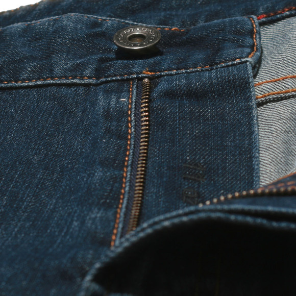 Gant Mens Blue Gant Long Island Jason Mid Wash Jean main image