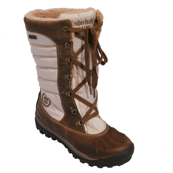 Timberland Womens Beige Timberland Taupe MT Holly Lace Snow Boot main image