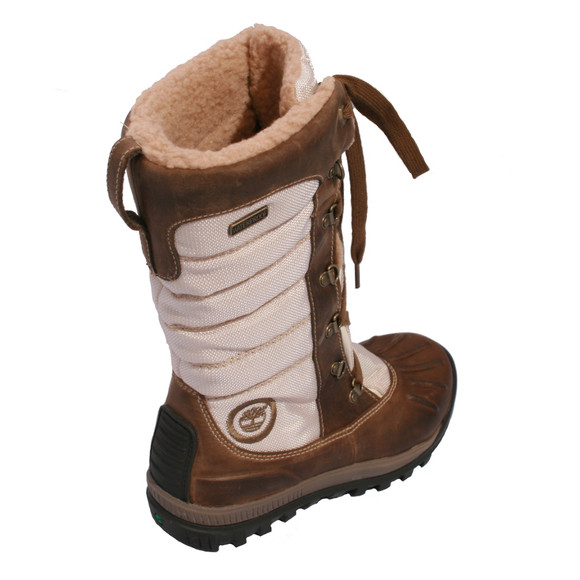Timberland Womens Beige Timberland Taupe MT Holly Lace Snow Boot main image