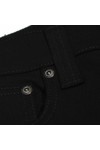Nudie Jeans Mens Black Nudie Black Slubs Grim Tim Jeans