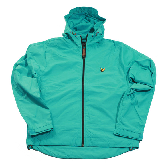 Lyle & Scott Mens Blue Lyle & Scott Neptune Blue Shell Jacket main image