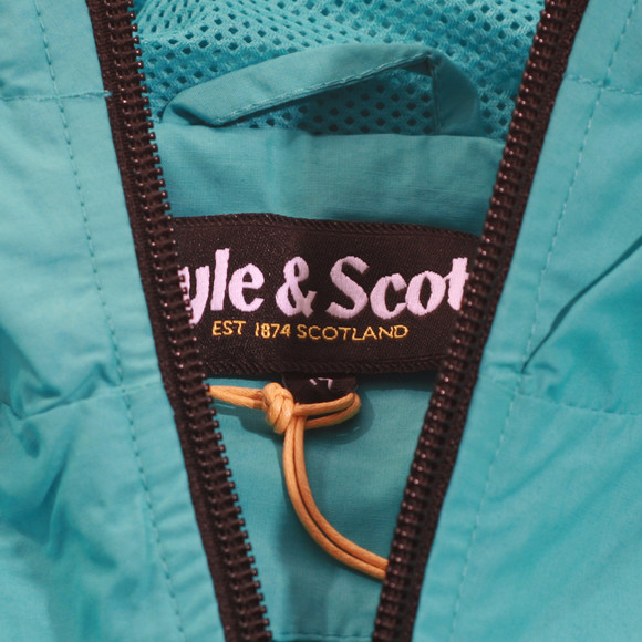 Lyle & Scott Mens Blue Lyle & Scott Neptune Blue Shell Jacket main image