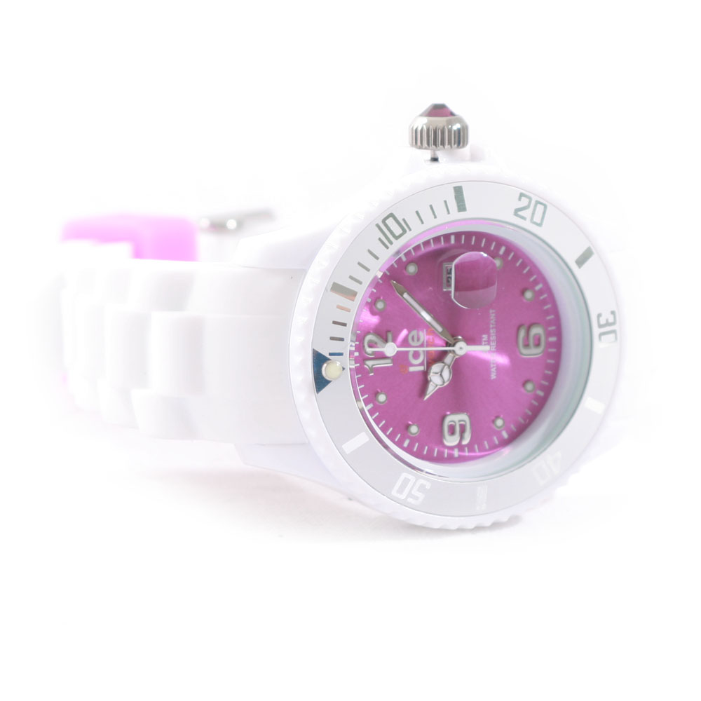 Ice Watch White Purple Sili Watch Masdings