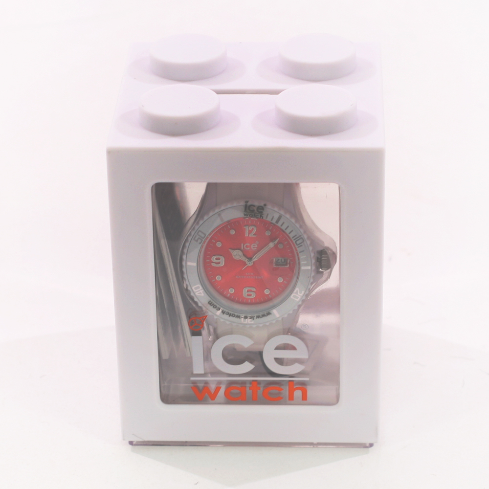 Ice-Watch White/Red Sili Watch Masdings