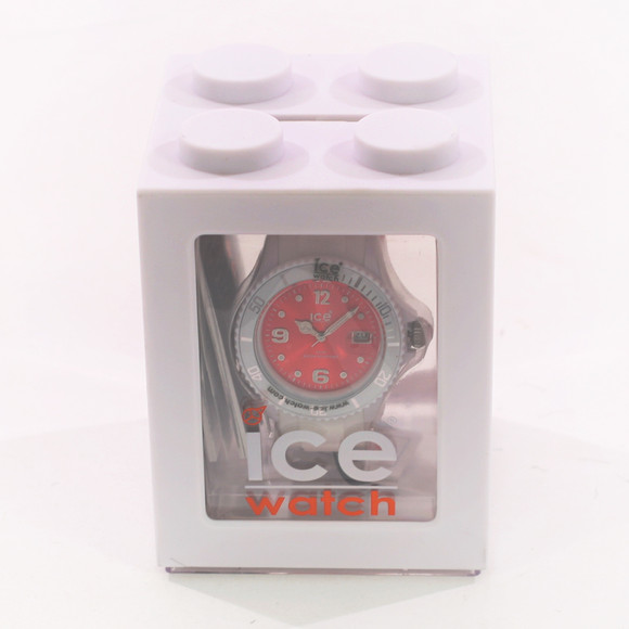 Ice-Watch Unisex White Ice-Watch White/Red Sili Watch main image
