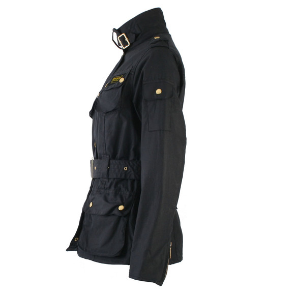 Barbour Lifestyle Womens Blue Barbour Summer Wax International Jacket - Navy main image