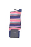 Gant Mens Multicoloured Gant Multi Stripe Socks
