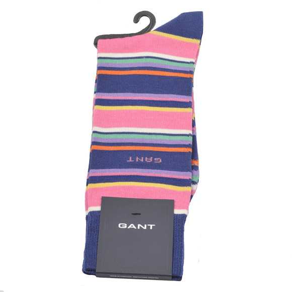 Gant Mens Multicoloured Gant Multi Stripe Socks main image