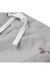 Gant Mens Grey Gant Grey Melange Basic Sweat Pants
