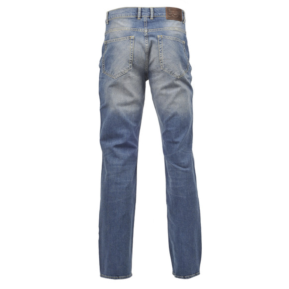 Gant Mens Blue Gant Mid Stone Wash Connecticut Comfort Fit Jean main image