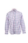 Gant Mens Pink Gant Pink/Blue A P Portofino Poplin Large Check Shirt