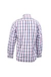 Gant Mens Pink Gant Pink/Blue A P Portofino Poplin Large Check Shirt
