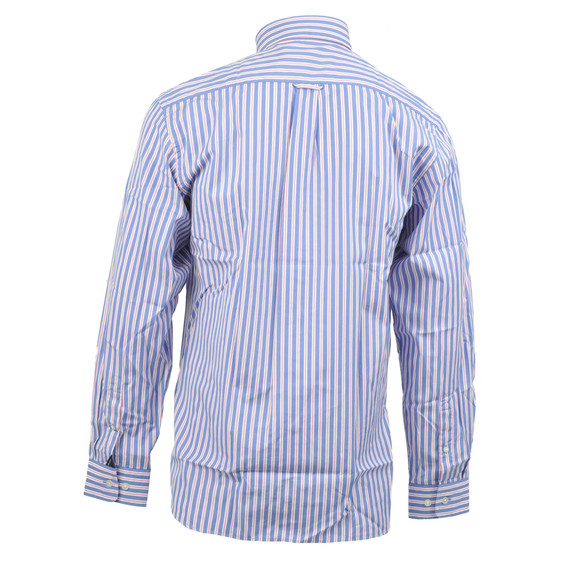 Gant Mens Red Gant Lobster A P Regent Poplin Stripe Shirt main image