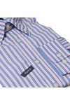 Gant Mens Red Gant Lobster A P Regent Poplin Stripe Shirt