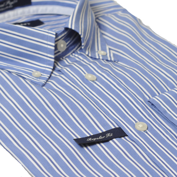 Gant Mens Blue Gant Cobalt Blue A P Regent Poplin Stripe Shirt main image