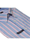 Gant Mens Blue Gant Azur Blue A P Preppy Stripe Oxford Shirt