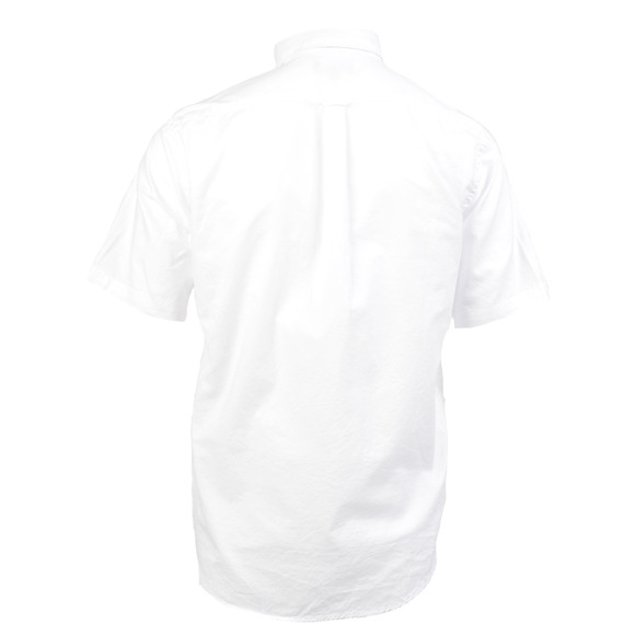 Gant Mens White Gant White A P Coloured Oxford Shirt main image