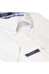 Gant Mens White Gant White A P Coloured Oxford Shirt