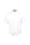 Gant Mens White Gant White A P Coloured Oxford Shirt
