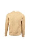 Gant Mens Yellow Gant Sand Cotton Cable Rugger