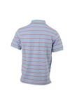 Gant Mens Blue Gant Capri Blue A.P Berton Stripe Pique Rugger
