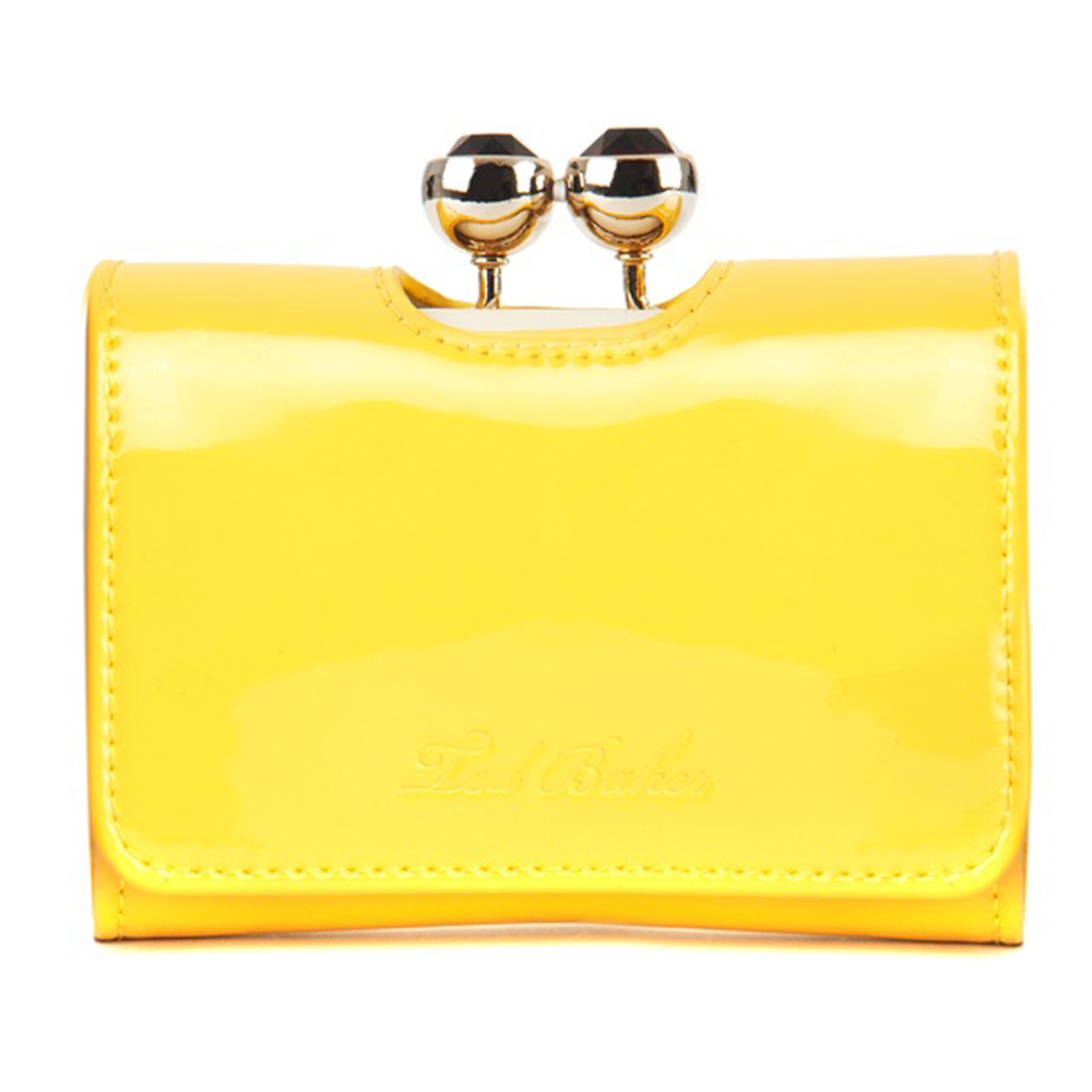 ted baker yellow purse