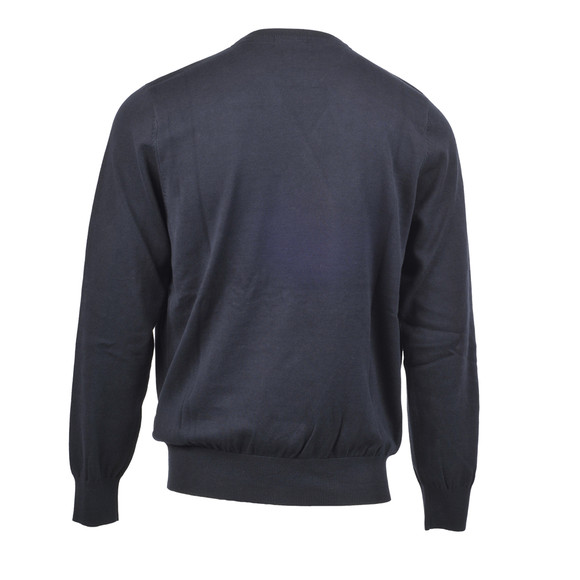Henri Lloyd Mens Blue Henri Lloyd Navy Moray Crew Knit Jumper main image