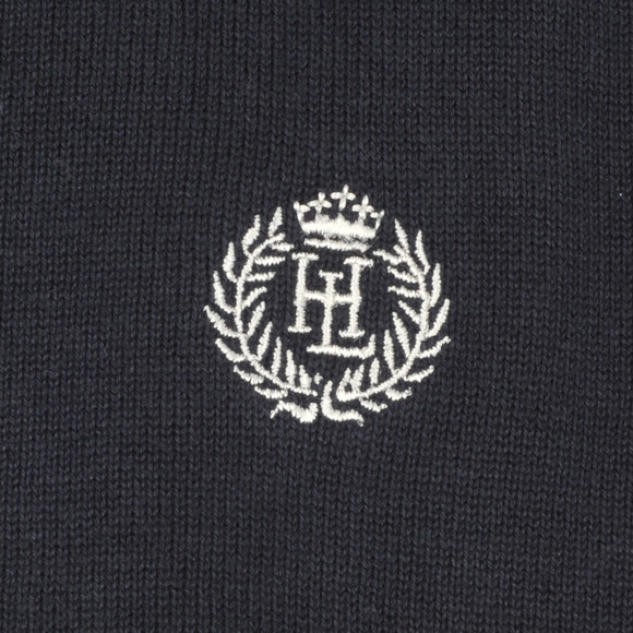 Henri Lloyd Mens Blue Henri Lloyd Navy Moray Crew Knit Jumper main image