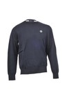 Henri Lloyd Mens Blue Henri Lloyd Navy Moray Crew Knit Jumper