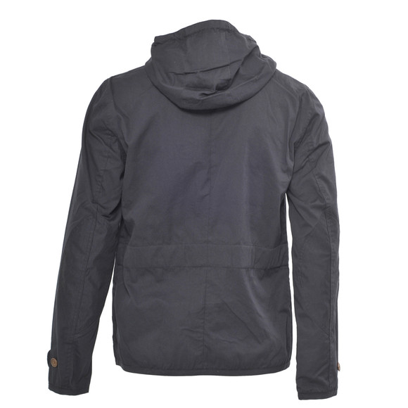 Pretty Green Mens Blue Pretty Green 3 Pocket Hooded Jacket main image