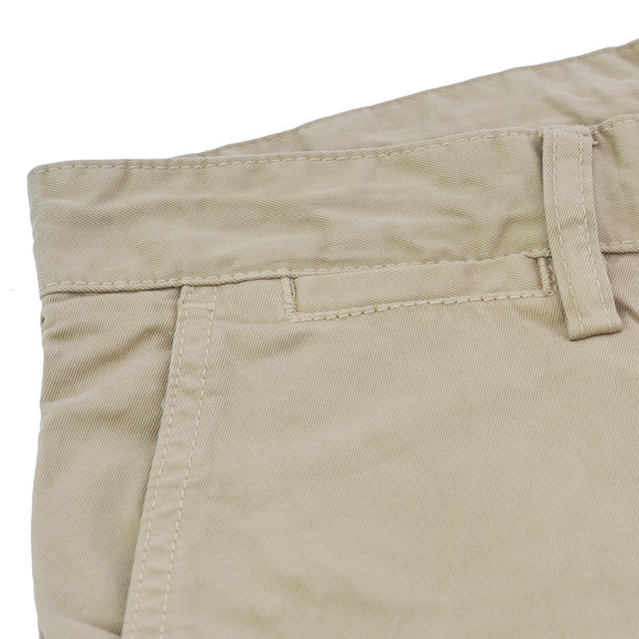 Pretty Green Mens Yellow Pretty Green Sand Garment Dye Shorts main image