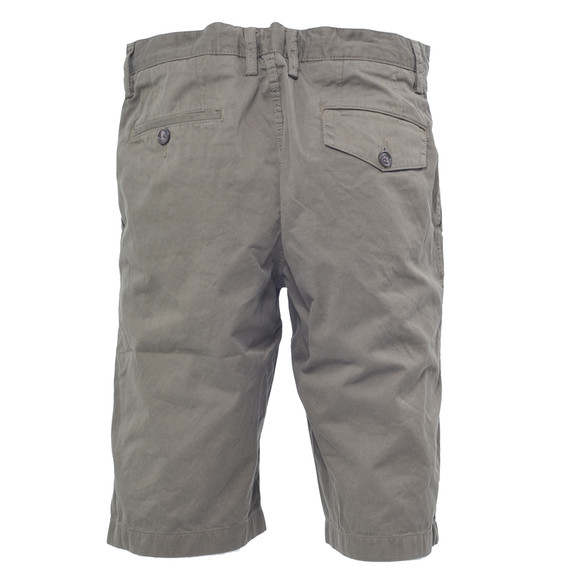 Pretty Green Mens Green Pretty Green Khaki Garment Dye Shorts main image