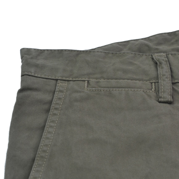 Pretty Green Mens Green Pretty Green Khaki Garment Dye Shorts main image